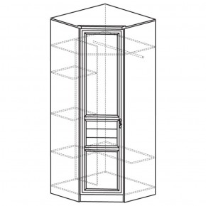 Шкаф угловой Лира 50 (Яна) в Нижних Сергах - nizhnie-sergi.mebel-e96.ru