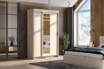 Шкаф-купе ШКП-7 1300 мм ясень анкор (СВ) в Нижних Сергах - nizhnie-sergi.mebel-e96.ru