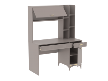 Стол письменный с надстройкой Сиде (СБК) в Нижних Сергах - nizhnie-sergi.mebel-e96.ru