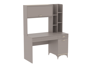 Стол письменный с надстройкой Сиде (СБК) в Нижних Сергах - nizhnie-sergi.mebel-e96.ru