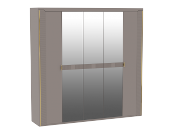 Шкаф 2300 мм 5 дверный Сиде (СБК) в Нижних Сергах - nizhnie-sergi.mebel-e96.ru