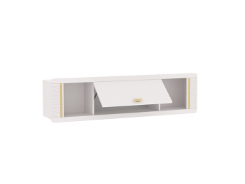 Шкаф навесной Сиде Белый (СБК) в Нижних Сергах - nizhnie-sergi.mebel-e96.ru