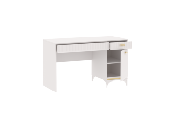 Стол письменный Сиде Белый (СБК) в Нижних Сергах - nizhnie-sergi.mebel-e96.ru