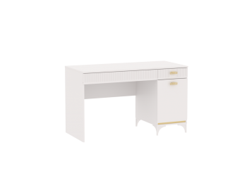Стол письменный Сиде Белый (СБК) в Нижних Сергах - nizhnie-sergi.mebel-e96.ru