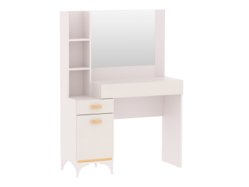 Стол туалетный Сиде Белый (СБК) в Нижних Сергах - nizhnie-sergi.mebel-e96.ru