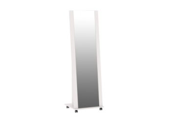 Зеркало напольное Сиде Белый (СБК) в Нижних Сергах - nizhnie-sergi.mebel-e96.ru