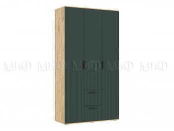 Шкаф 1200 мм Сильвия, крафт/грин (Миф) в Нижних Сергах - nizhnie-sergi.mebel-e96.ru