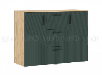 Комод Сильвия, крафт/грин (Миф) в Нижних Сергах - nizhnie-sergi.mebel-e96.ru