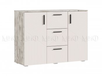 Комод Сильвия, дуб юкон/кашемир (Миф) в Нижних Сергах - nizhnie-sergi.mebel-e96.ru