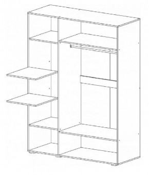 Спальный гарнитур Ненси модульный (Гор) в Нижних Сергах - nizhnie-sergi.mebel-e96.ru