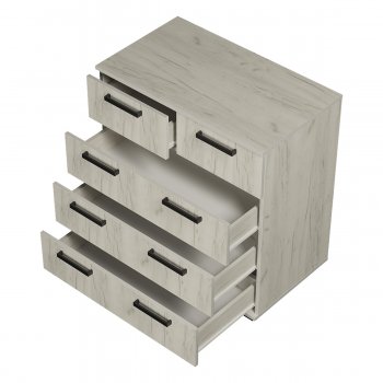 Комод Стандарт №5 NEW крафт белый (БТС) в Нижних Сергах - nizhnie-sergi.mebel-e96.ru