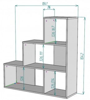 Стеллаж S64 (ДМ) в Нижних Сергах - nizhnie-sergi.mebel-e96.ru