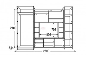 Стенка Александра 10 в Нижних Сергах - nizhnie-sergi.mebel-e96.ru