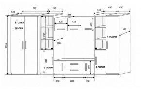 Стенка Вега 3 в Нижних Сергах - nizhnie-sergi.mebel-e96.ru