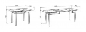 Стол обеденный Квартет (Мебельсон) в Нижних Сергах - nizhnie-sergi.mebel-e96.ru