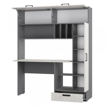 Стол компьютерный Техно графит/крафт  (БТС) в Нижних Сергах - nizhnie-sergi.mebel-e96.ru