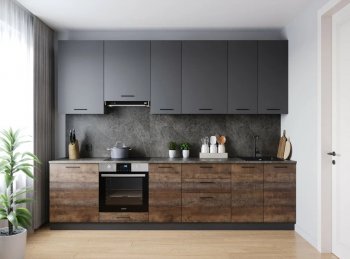 Кухонный гарнитур высокий Трансильвания 3000 мм (Санвут) в Нижних Сергах - nizhnie-sergi.mebel-e96.ru