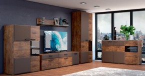 Тумба 3 двери 1500 РИО Смоки Soft touch/Таксус (БМ) в Нижних Сергах - nizhnie-sergi.mebel-e96.ru