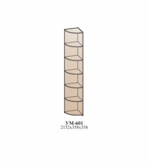 Угловой элемент ЛОТОС (УМ-601) Бодега белая в Нижних Сергах - nizhnie-sergi.mebel-e96.ru | фото