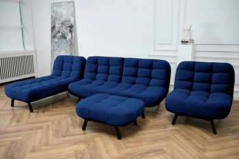 Диван Абри Синий в Нижних Сергах - nizhnie-sergi.mebel-e96.ru