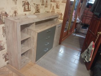 Комод Ангара дуб юкон (Миф) в Нижних Сергах - nizhnie-sergi.mebel-e96.ru