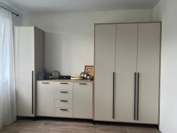 Спальный гарнитур Ева сатин, модульный (Памир) в Нижних Сергах - nizhnie-sergi.mebel-e96.ru